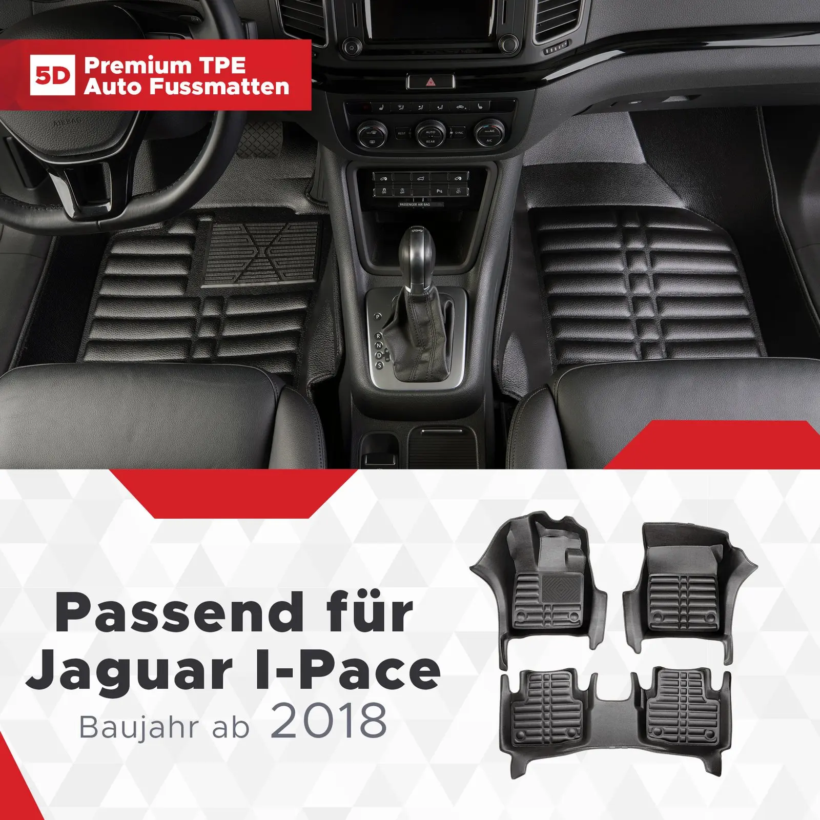 TPE Fussmatten Set