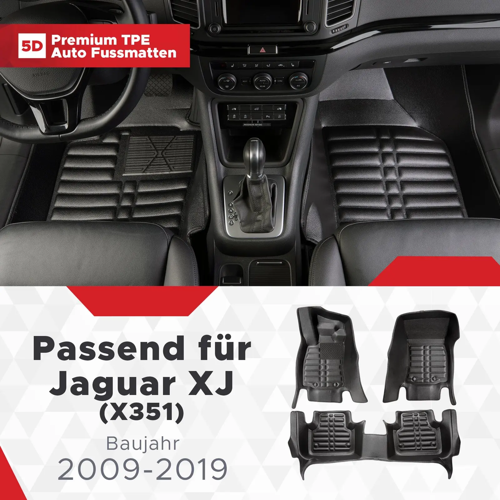 TPE Fussmatten Set