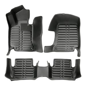 5D Premium Auto Fussmatten TPE Set passend für Mercedes C- Coupé (C205) Baujahr 2015-2018