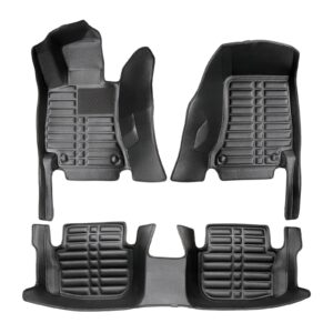 5D Premium Auto Fussmatten TPE Set Passend für Mercedes E- Coupe (C238) Baujahr 2016-2020