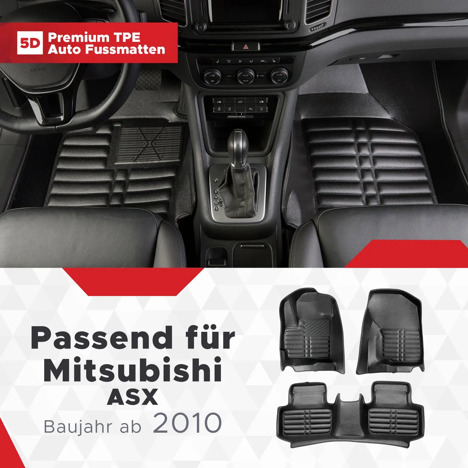 TPE Fussmatten Set