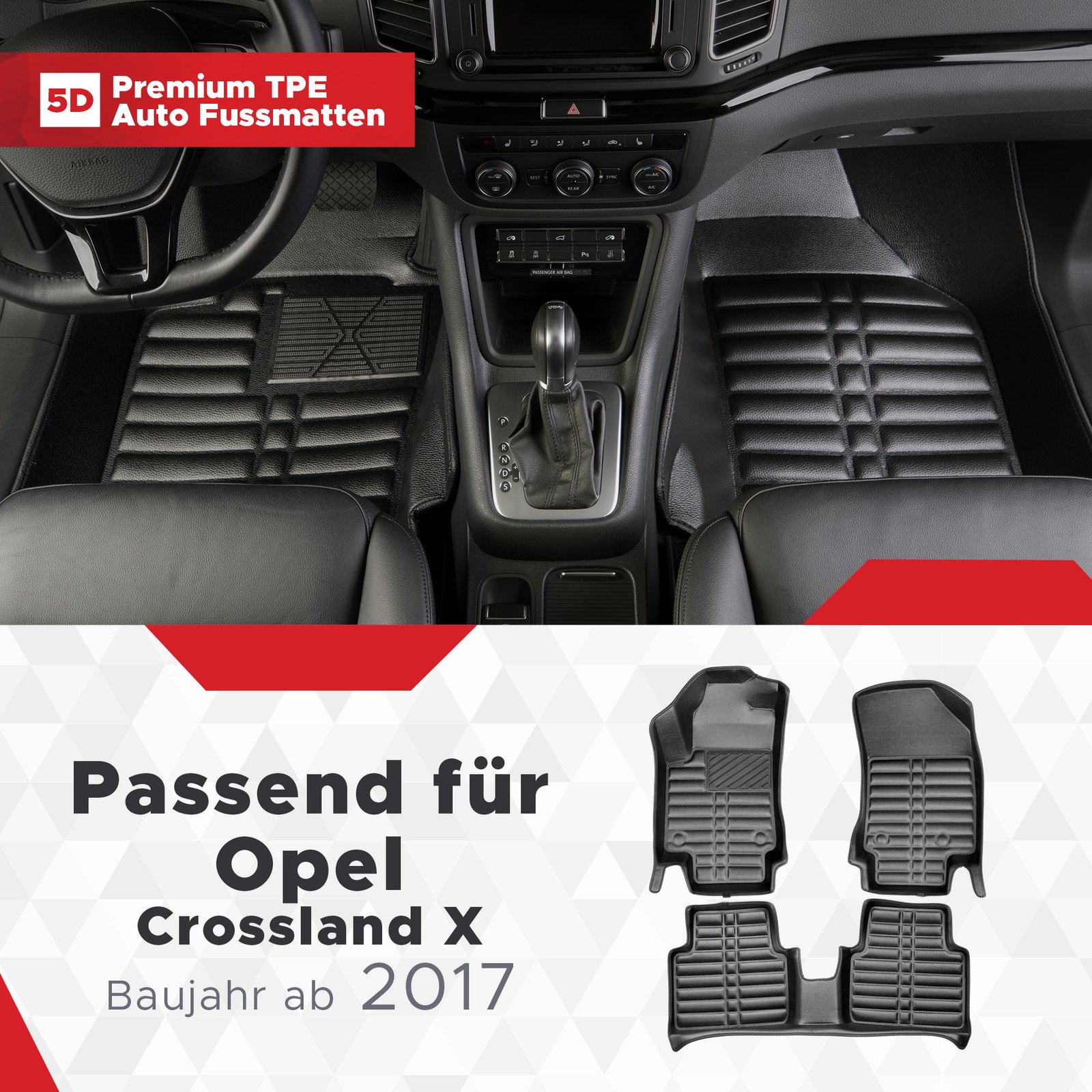 TPE Fussmatten Set