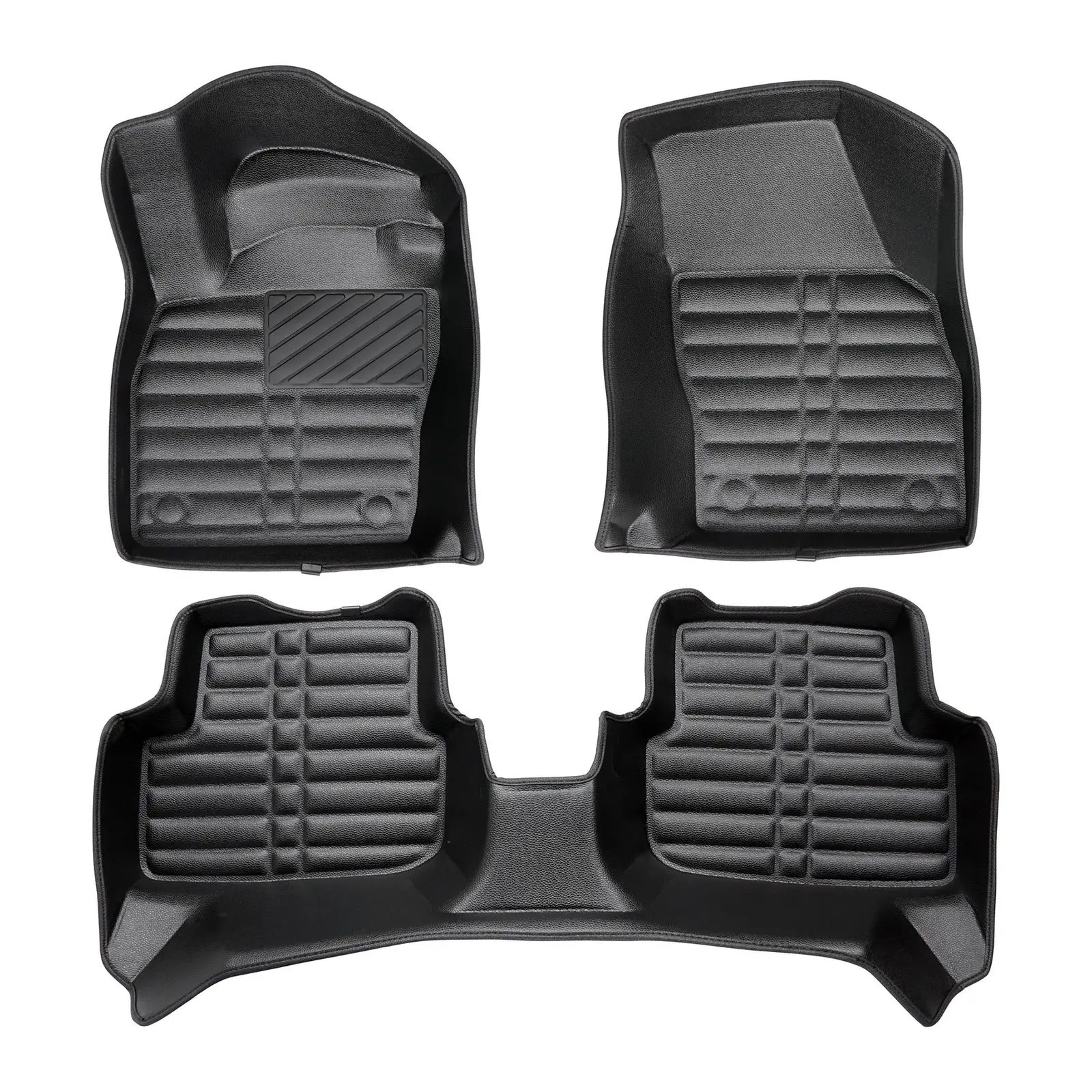 5D Premium Auto Fussmatten TPE Set passend für Seat Arona Baujahr ab 2017