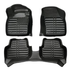5D Premium Auto Fussmatten TPE Set passend für Seat Ibiza (5.Gen) Baujahr ab 2017