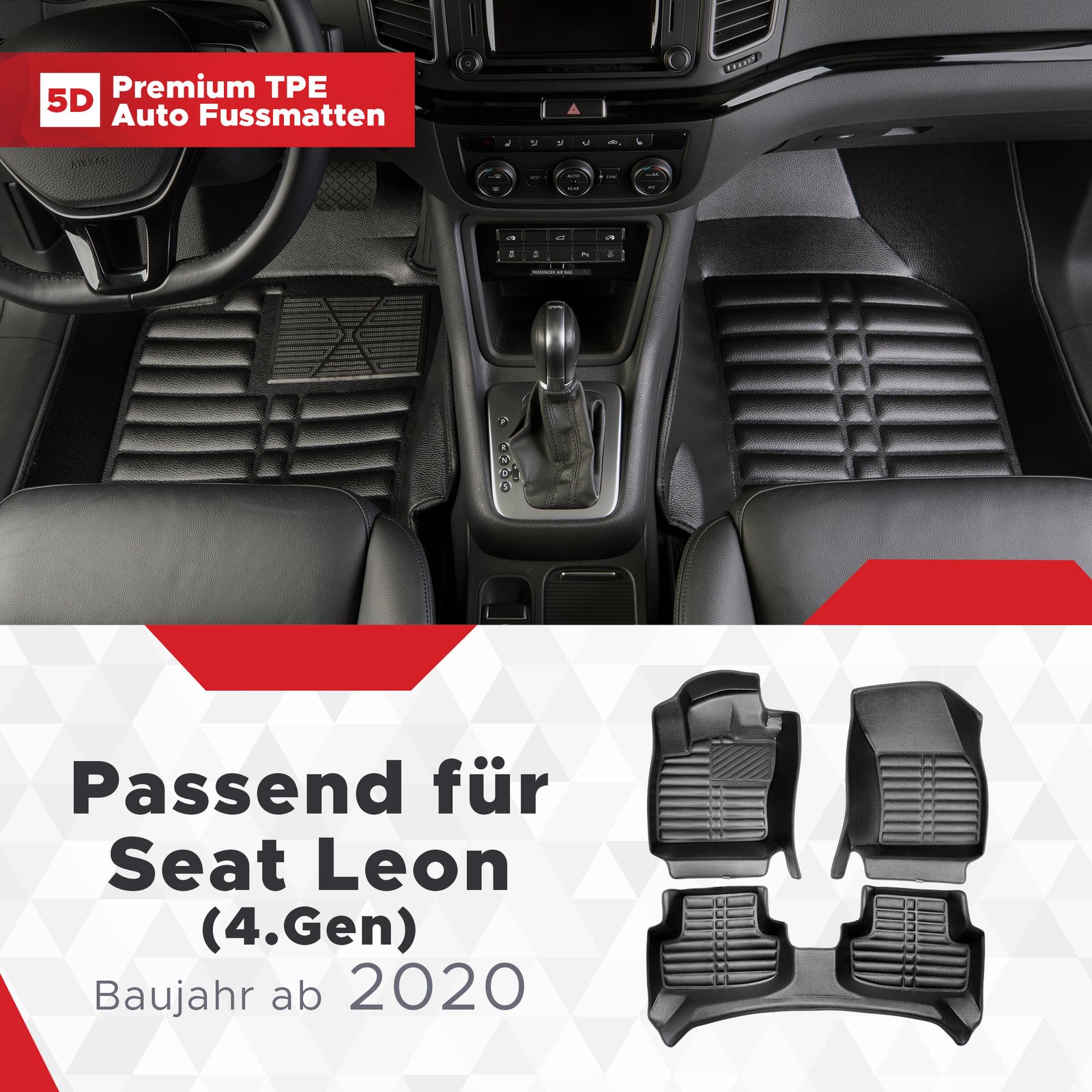TPE Fussmatten Set