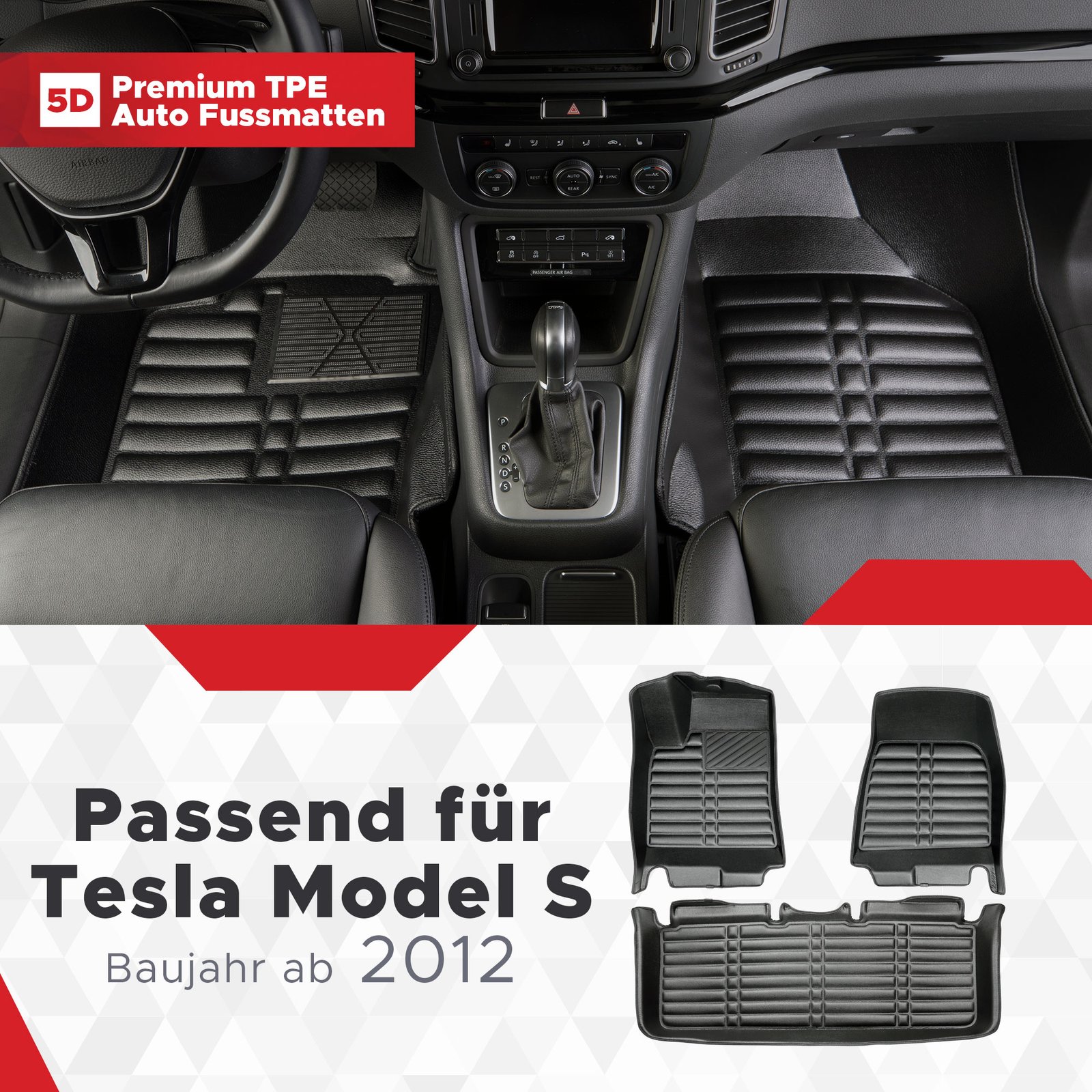 TPE Fussmatten Set