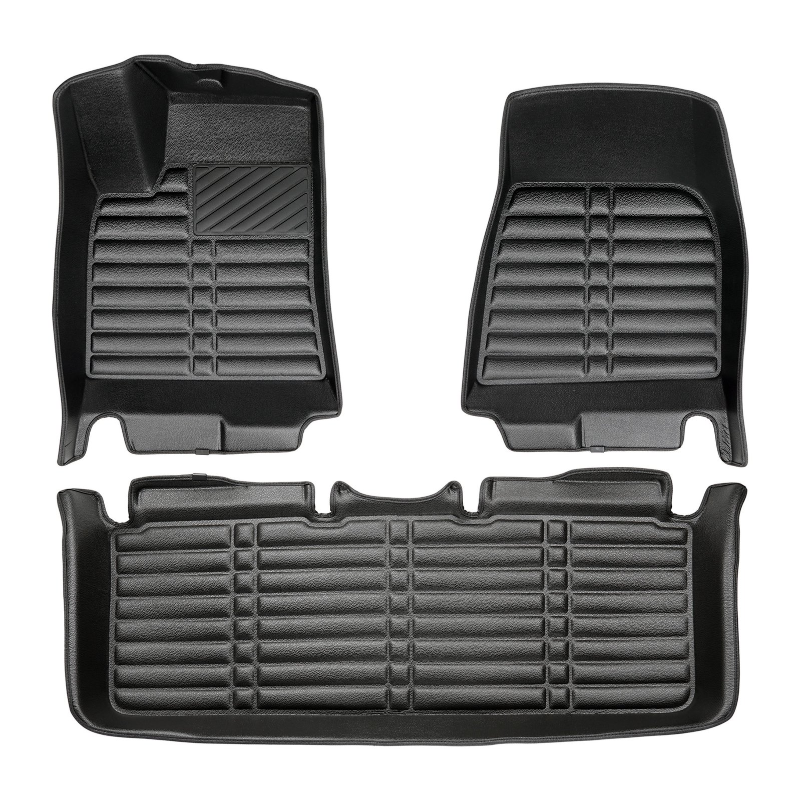 5D Premium Auto Fussmatten TPE Set passend für Tesla Model S Baujahr ab 2012