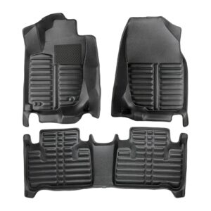 5D Premium Auto Fussmatten TPE Set passend für Toyota RAV 4 (4.Gen) Hybrid Baujahr 2013-2018