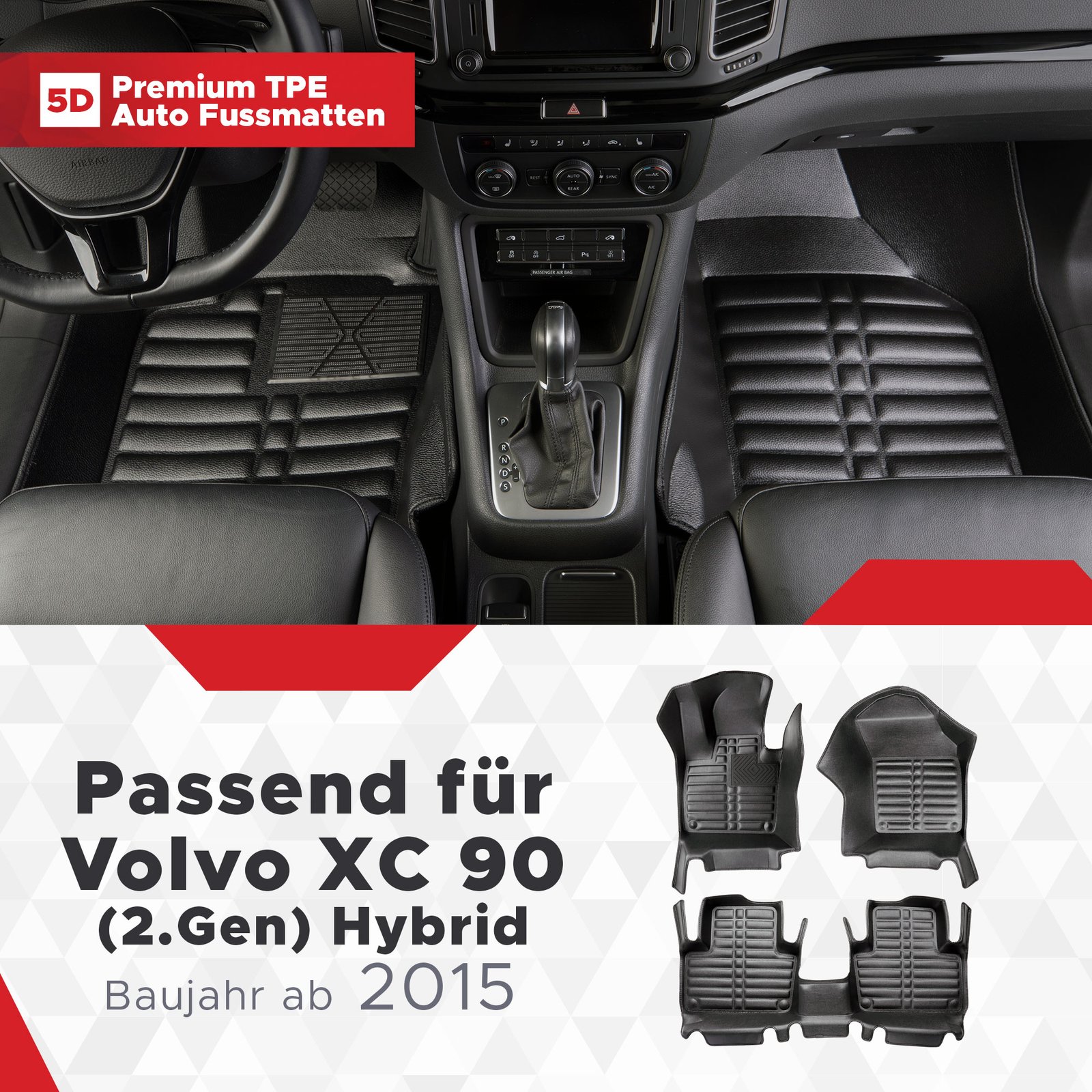 TPE Fussmatten Set