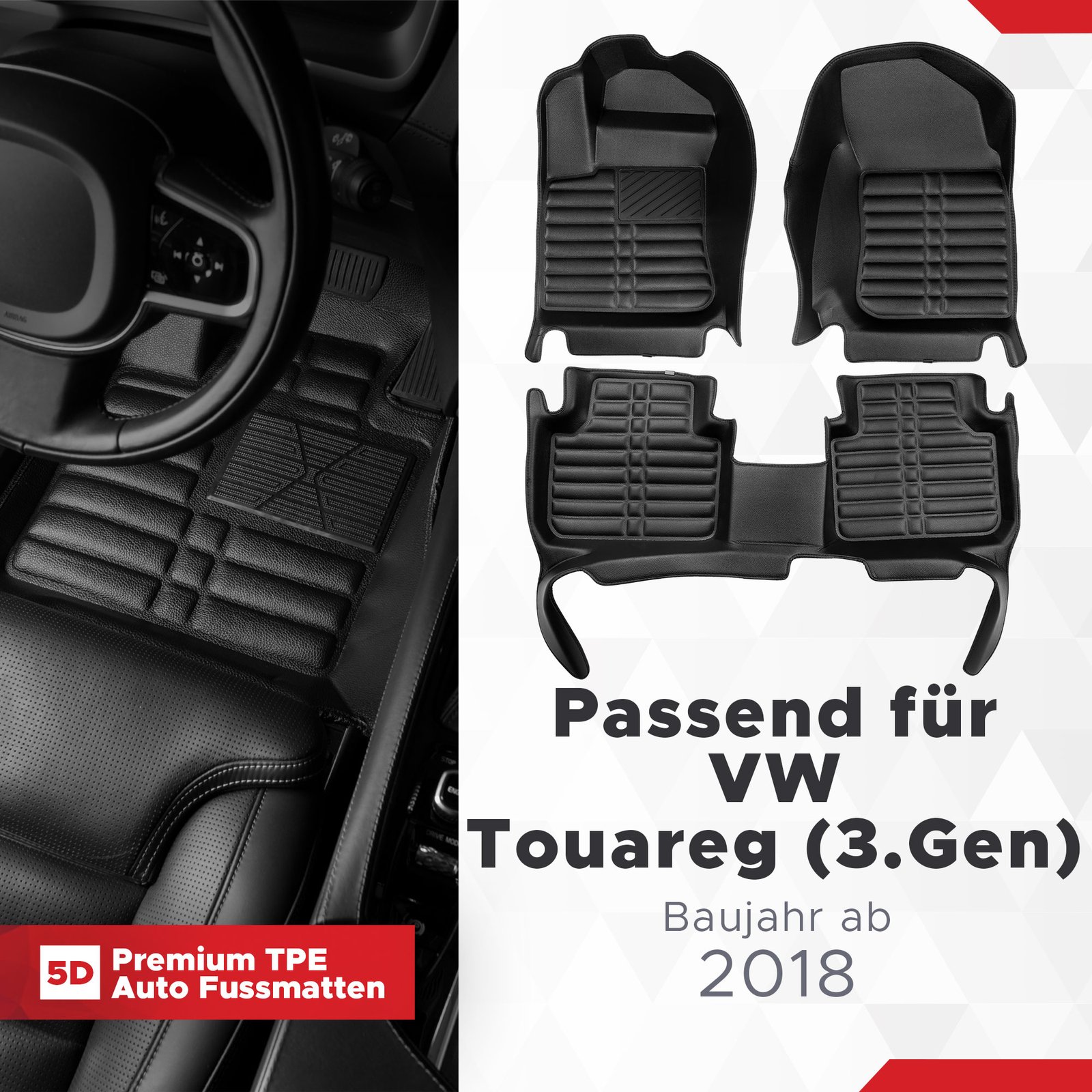 TPE Fussmatten Set