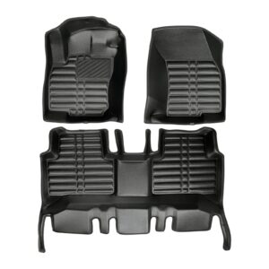 5D Premium Auto Fussmatten TPE Set passend für VW Touran (2.Gen) Baujahr ab 2015
