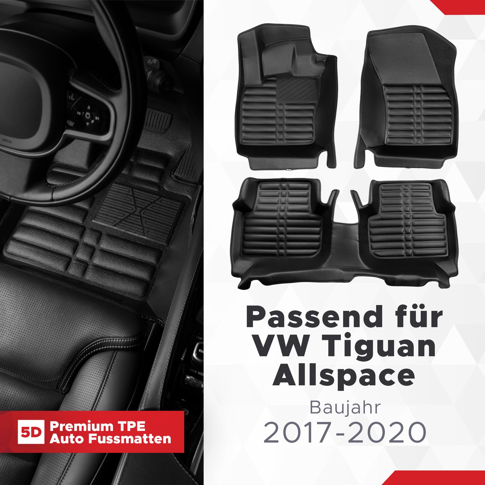 TPE Fussmatten Set