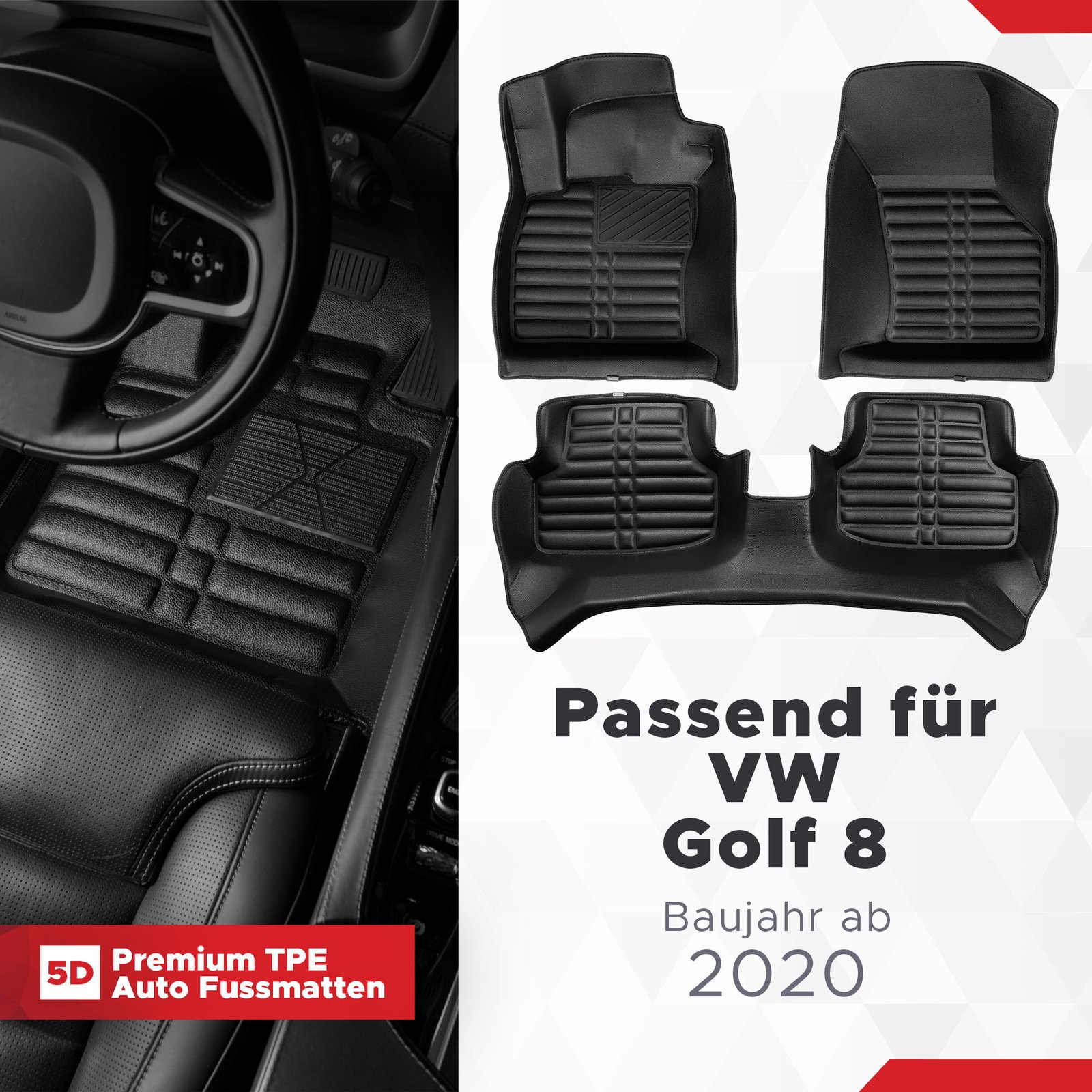 TPE Fussmatten Set