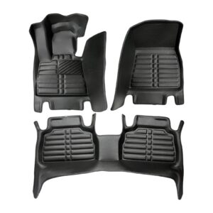 5D Premium Auto Fussmatten TPE Set passend für BMW X6 (G06) Baujahr ab 2019