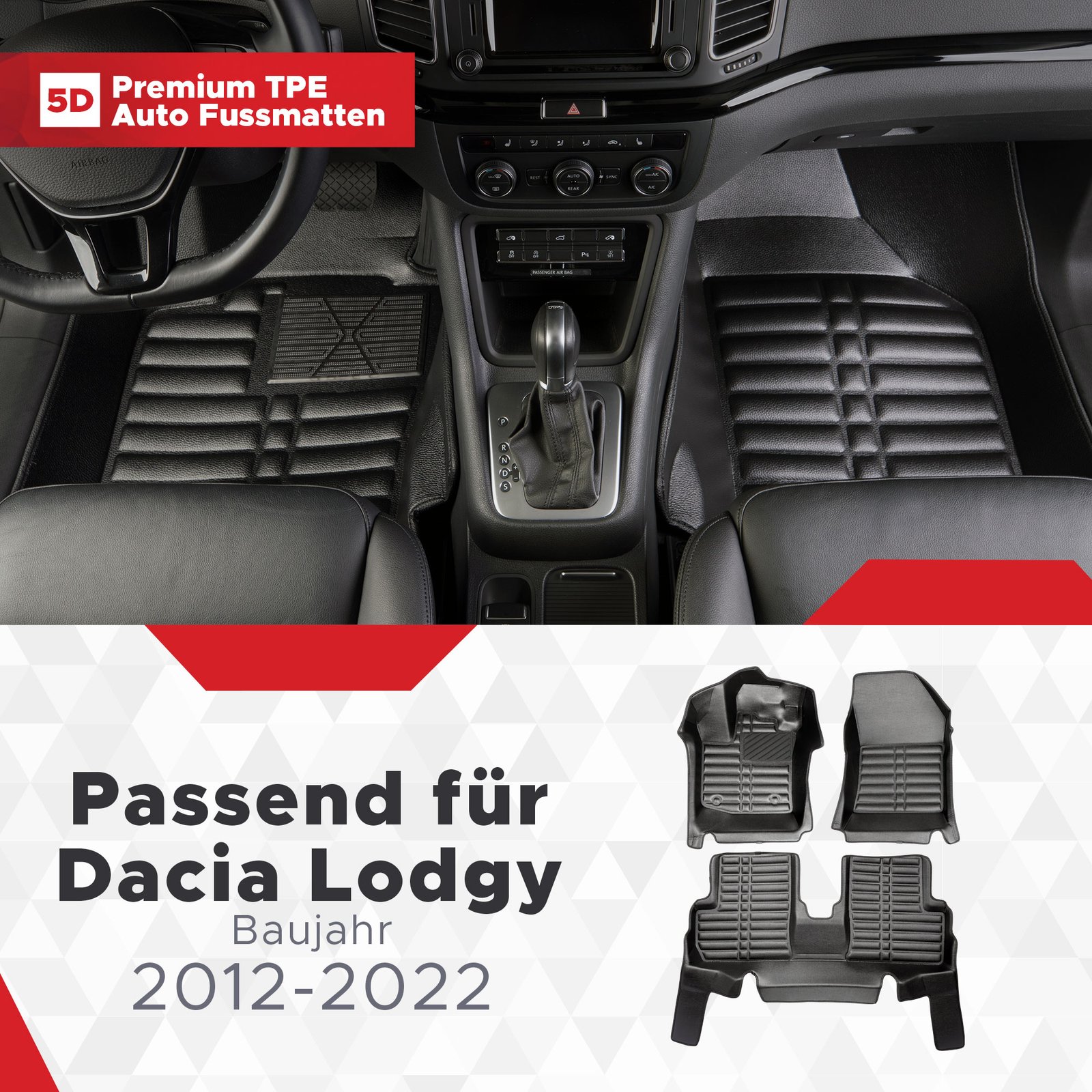 TPE Fussmatten Set