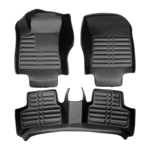 5D Premium Auto Fussmatten TPE Set passend für Mercedes GLB (X247) Baujahr ab 2019