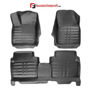 5D Premium Auto Fussmatten TPE Set passend für VW ID6 Baujahr ab 2021