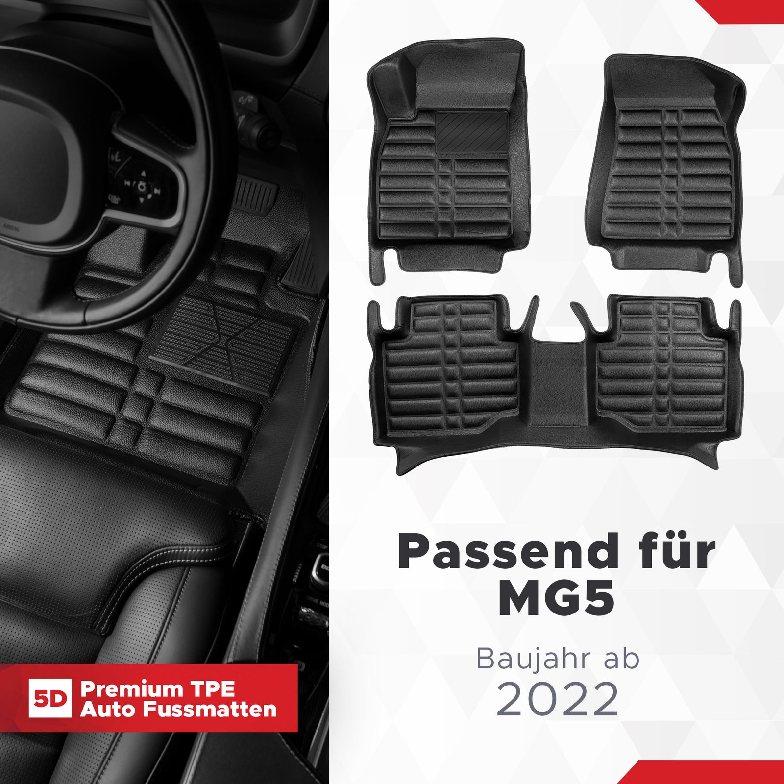 TPE Fussmatten Set