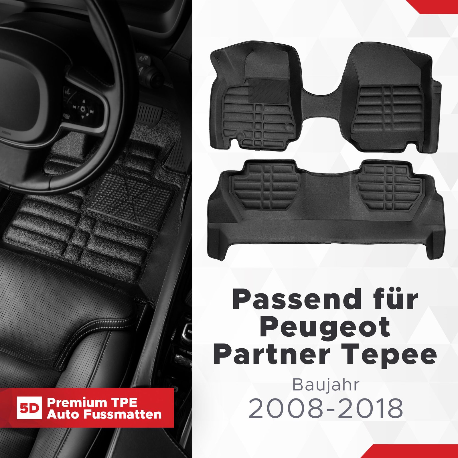 TPE Fussmatten Set