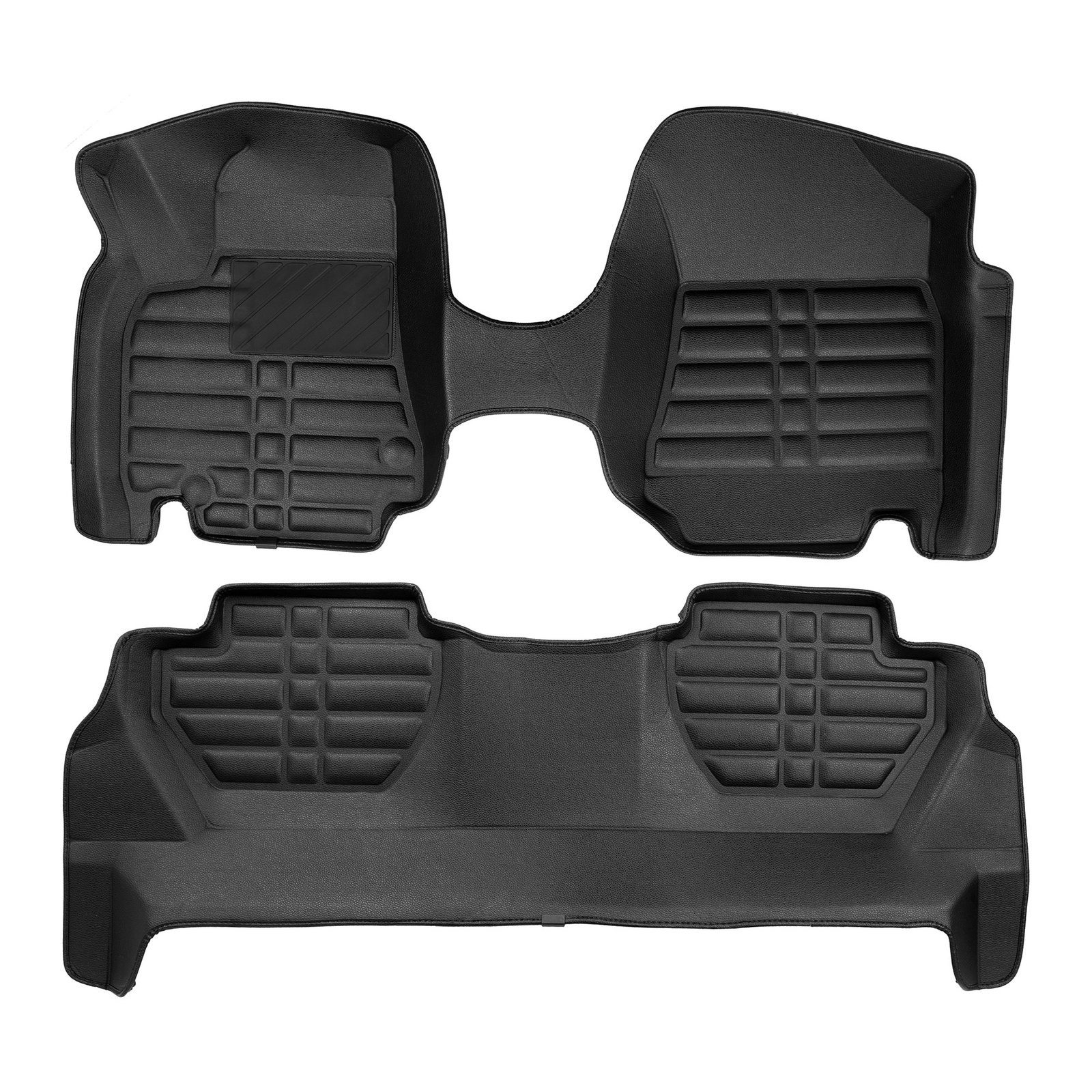 5D Premium Car Floor Mats TPE Set for Peugeot Partner Tepee manufactured 2008-2018 - Image 2