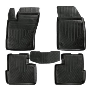 3D Premium Gummi Auto Fussmatten Set Passend für Peugeot 508 Baujahr ab 2020
