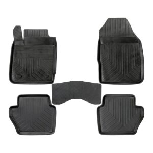 3D Premium Gummi Auto Fussmatten Set Passend für Ford EcoSport Baujahr ab 2017