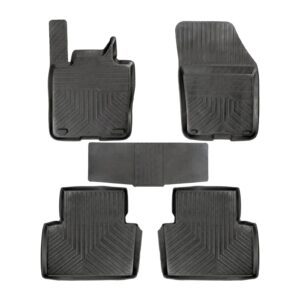 3D Premium Gummi Auto Fussmatten Set Passend für Volvo XC40 Baujahr ab 2018