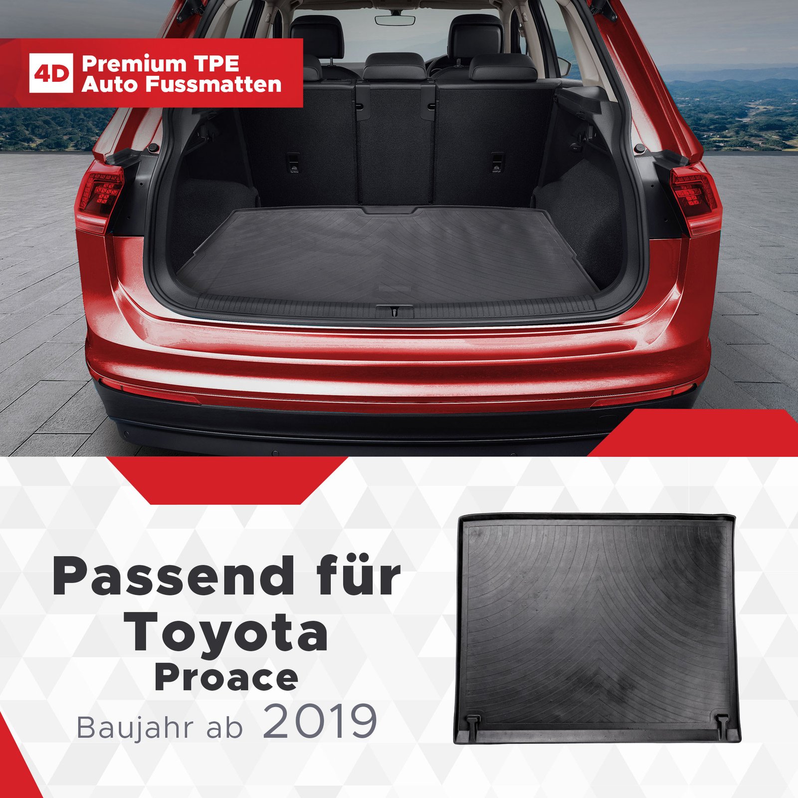 TPE Fussmatten Set