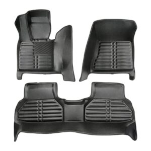 5D Premium Auto Fussmatten TPE Set passend für BMW X6 (E71) Baujahr 2008-2014