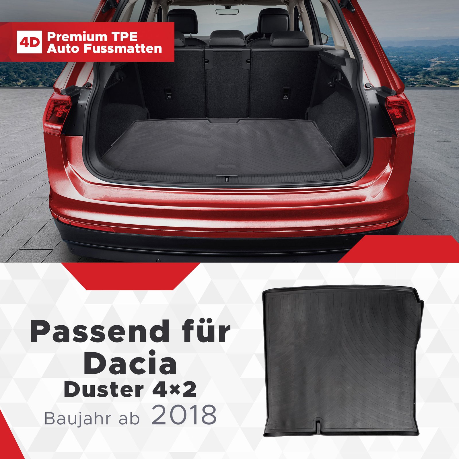 TPE Fussmatten Set