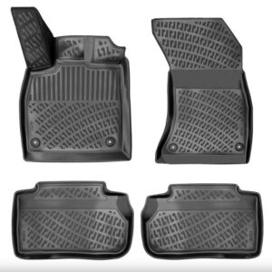 3D Auto Fußmatten Set für Audi Q5 (2.Gen) Baujahr ab 2017 ( **Nicht geeignet für Q5 Sportback (seit 2021)** )