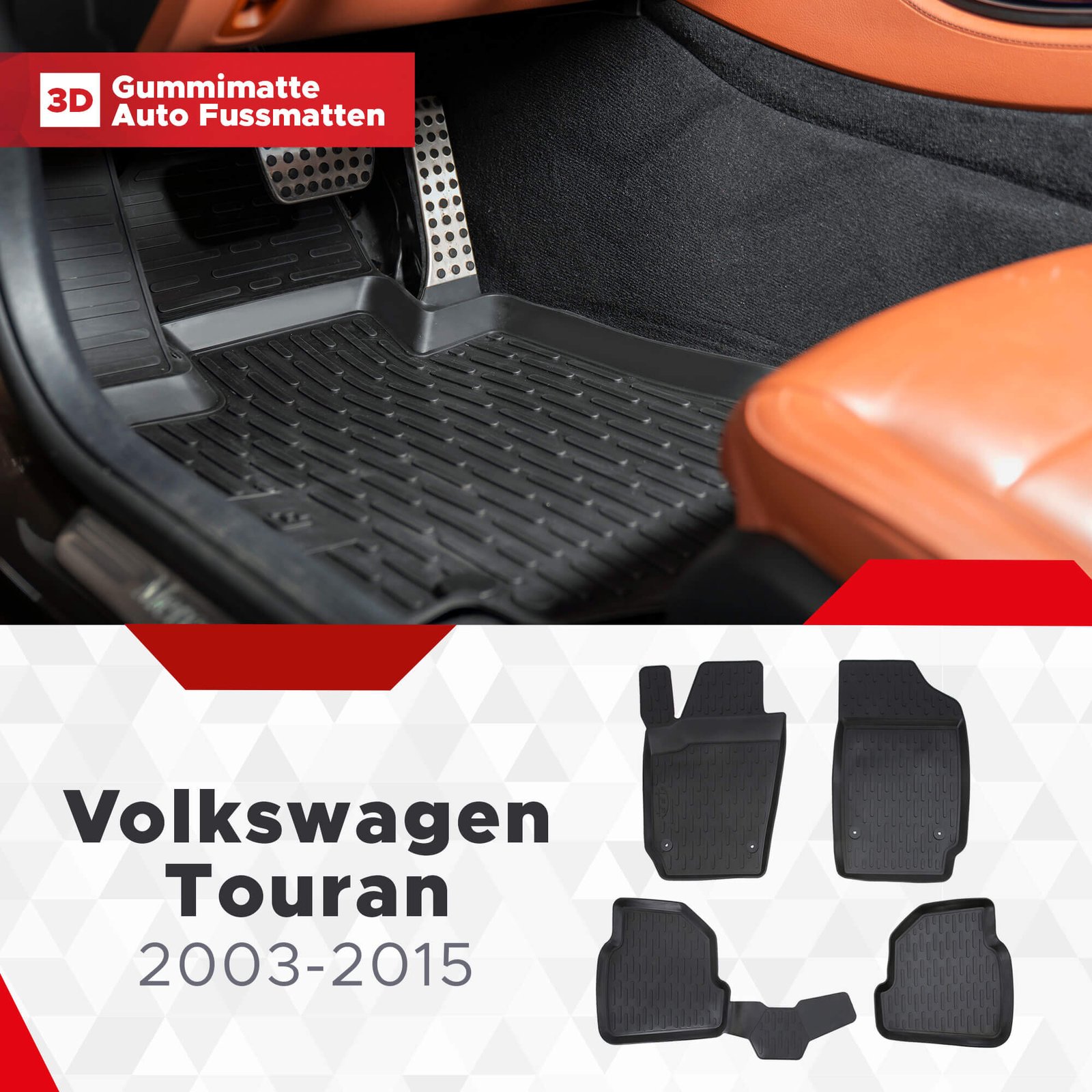 TPE Fussmatten Set