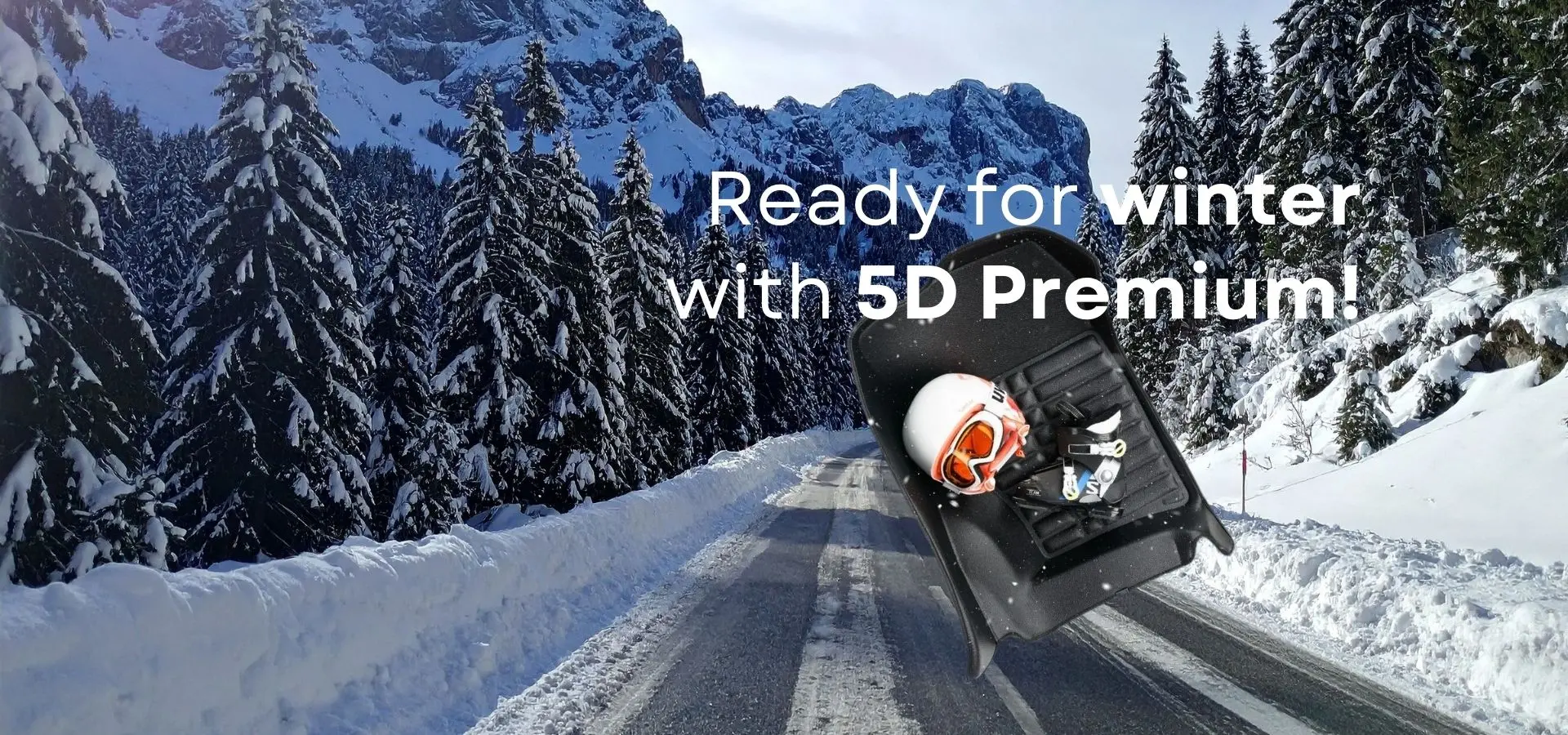 Ready for winter with 5D Premium car floor mats winter protection