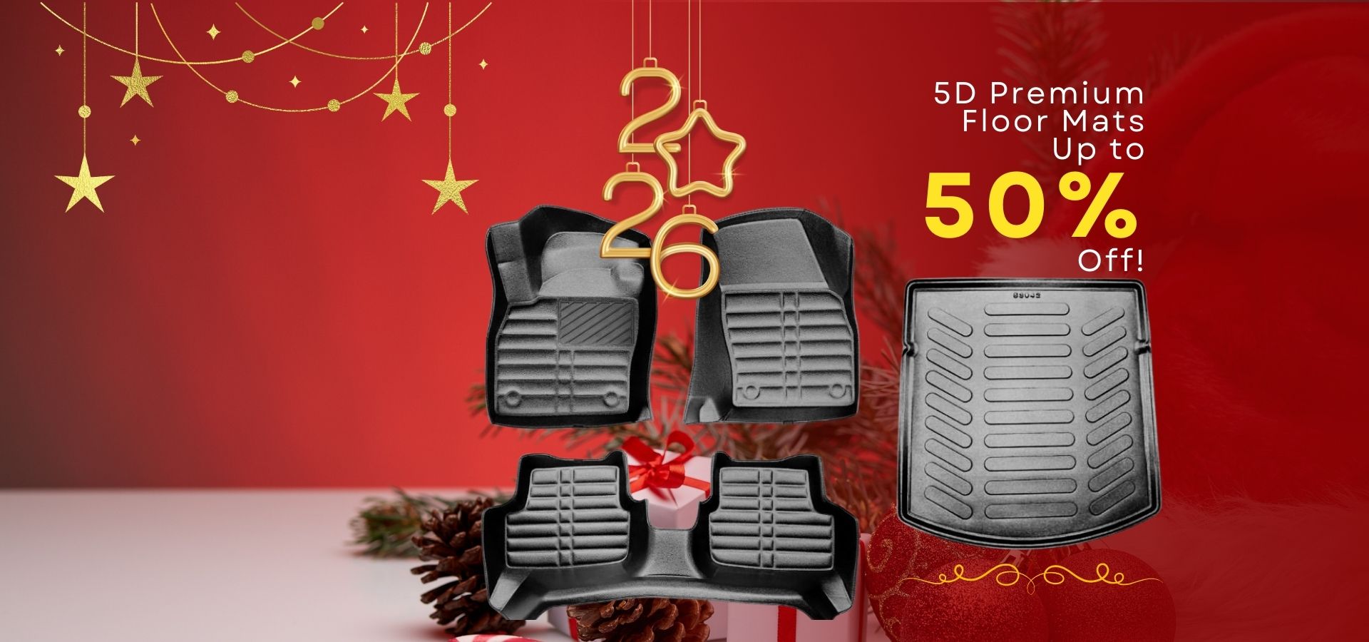 5D Premium Floor Mats car interior protection up to 50 percent off