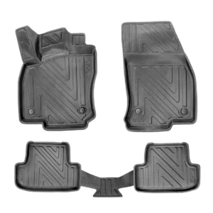 3D car floor mats carbon