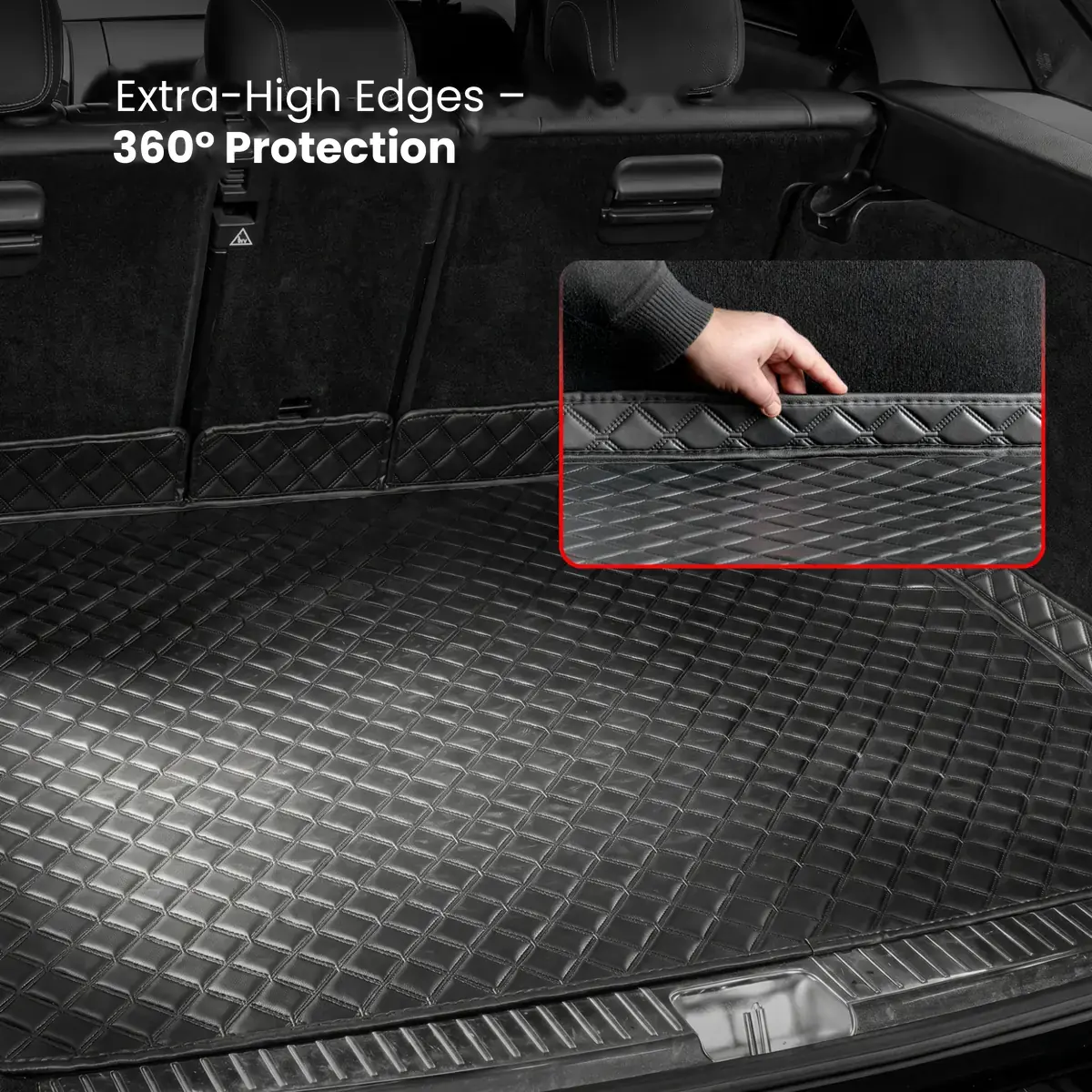 5D Premium Trunk Mat for Audi Q2 2016-2026 - Image 2