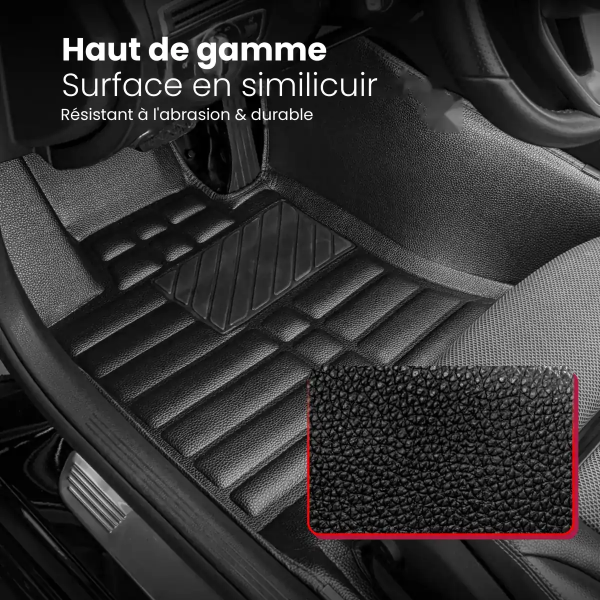 Tapis de sol auto 5D Premium pour BMW Série 5 (G60) 2023-2026 – Image 5