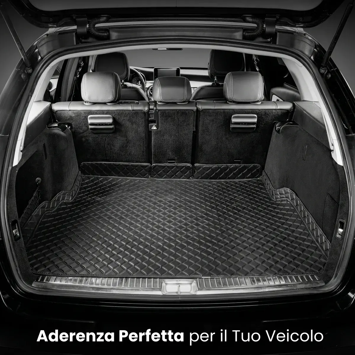 Tappeto bagagliaio 5D Premium per Tesla Model Y 2020-2024 (3 pezzi) - immagine 4