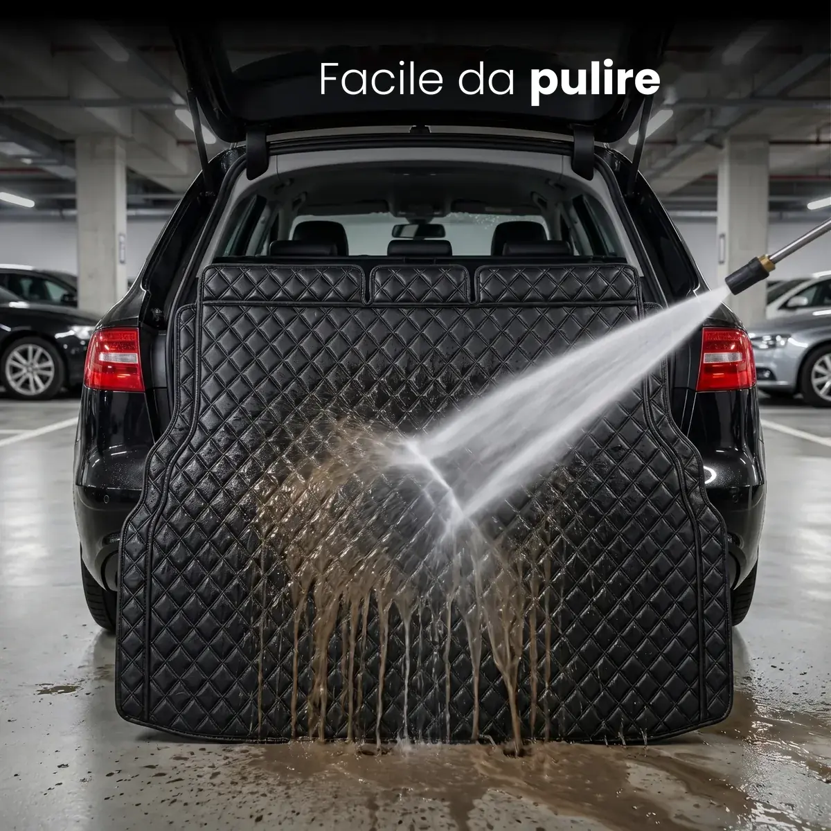 Tappeto bagagliaio 5D Premium per Toyota Prius+ Hybrid 2012-2021 - immagine 5