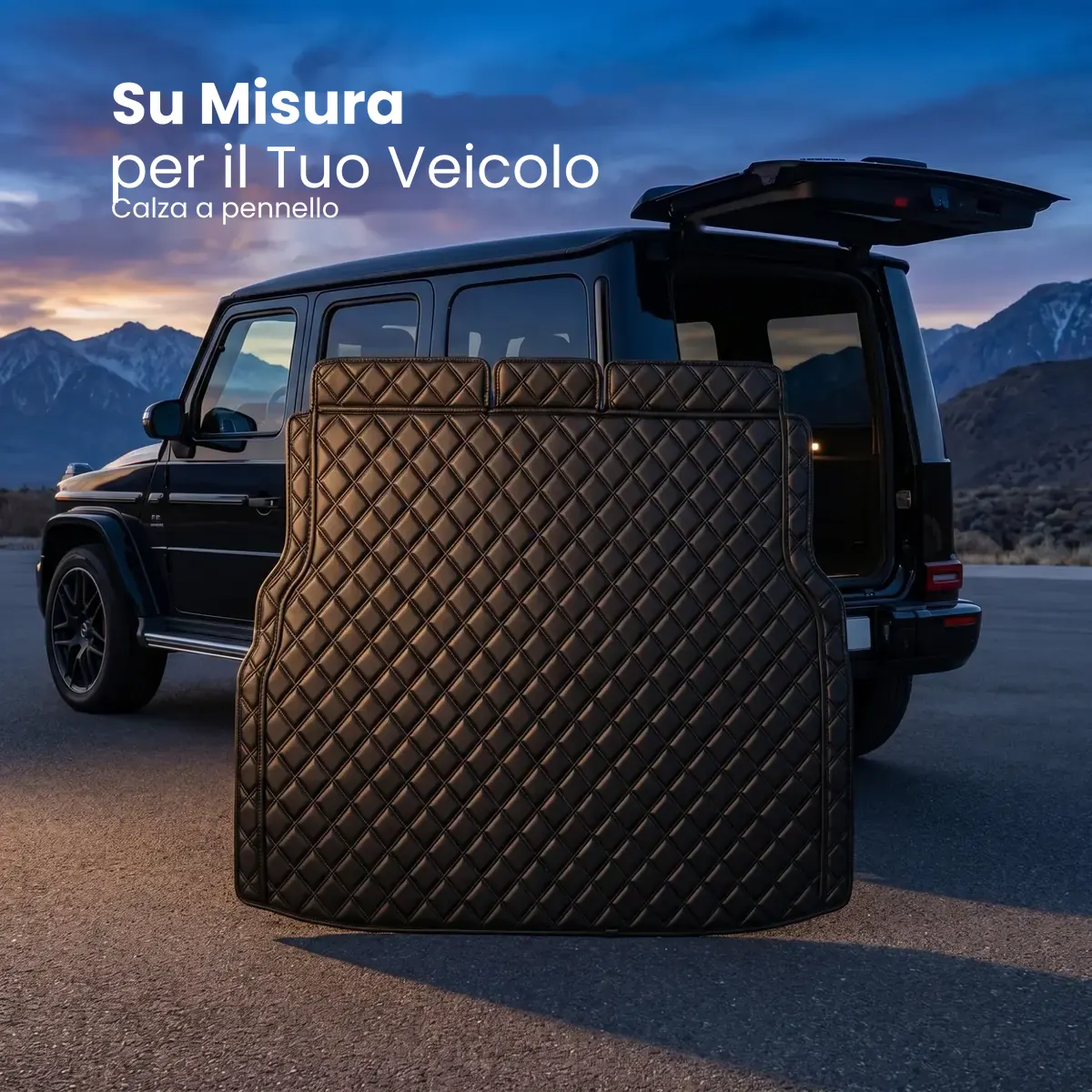 Tappeto bagagliaio 5D Premium per Tesla Model Y 2020-2024 (3 pezzi) - immagine 6